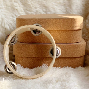 Medium Wooden Tambourine