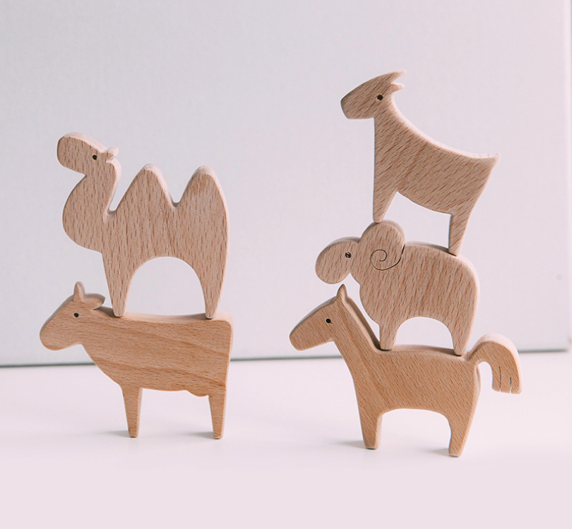 wooden animals
