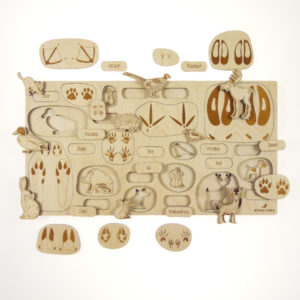 Animal Track Multi Layer Puzzle