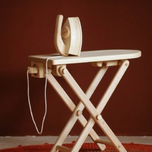 Wooden Ironing Set
