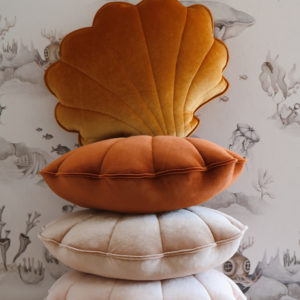 Velvet Shell Medium Pillow