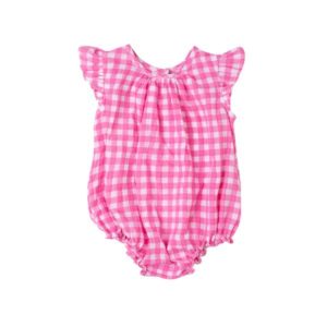Pink Poppy Romper
