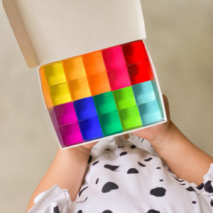 Bauspiel Lucent Cubes (20 Pieces)