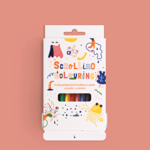 Colouring Scrollino